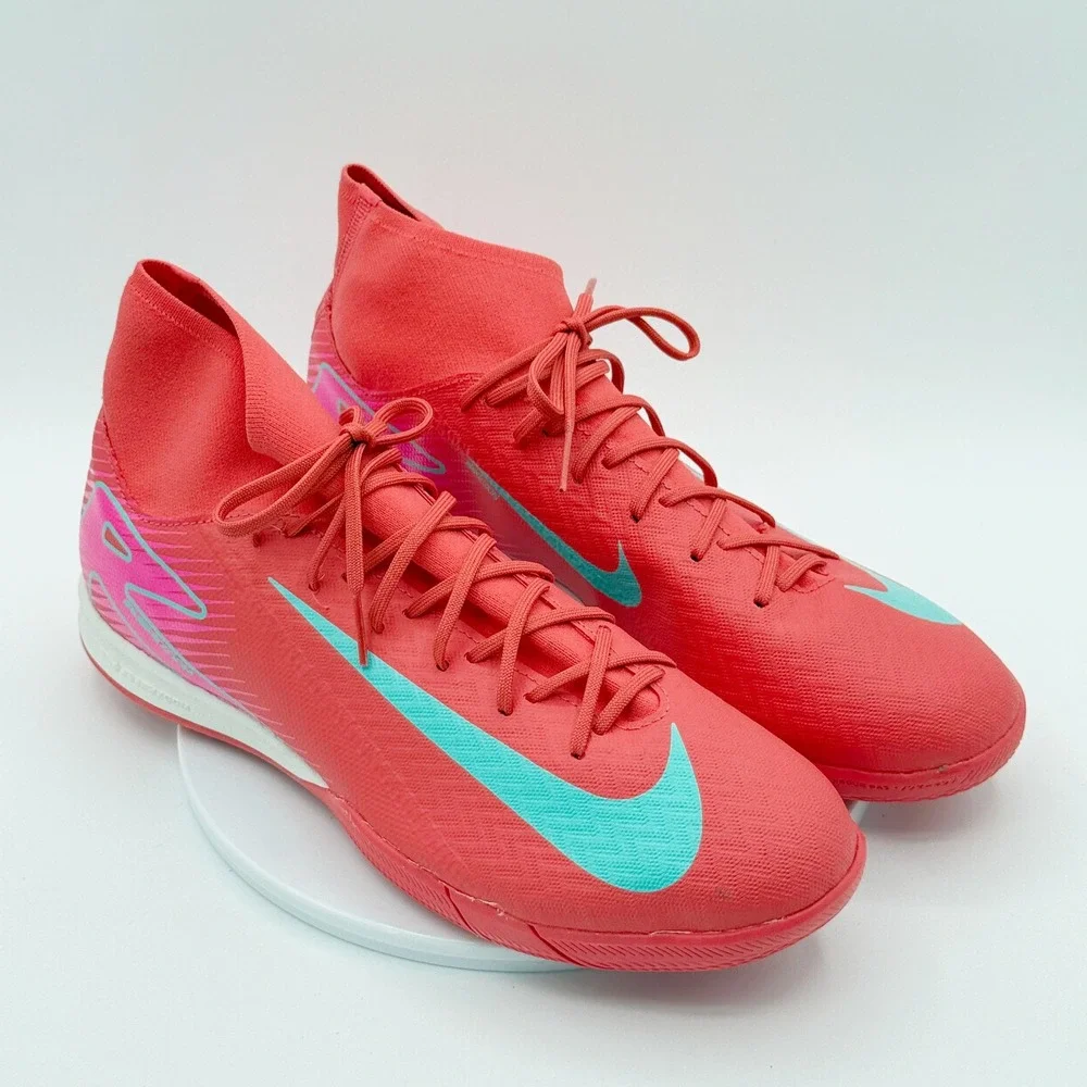 Nike Zoom Superfly 10 Academy Indoor Soccer Shoes Size 10 Mens Pink - NEW no box